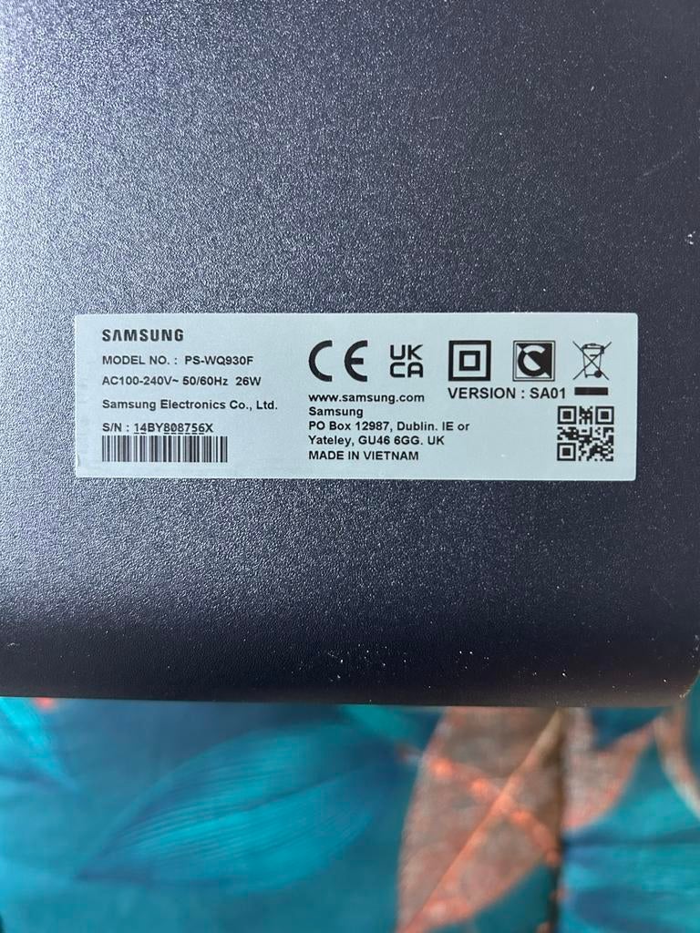 Samsung hw-q800f/xn, Ophalen, Nieuw