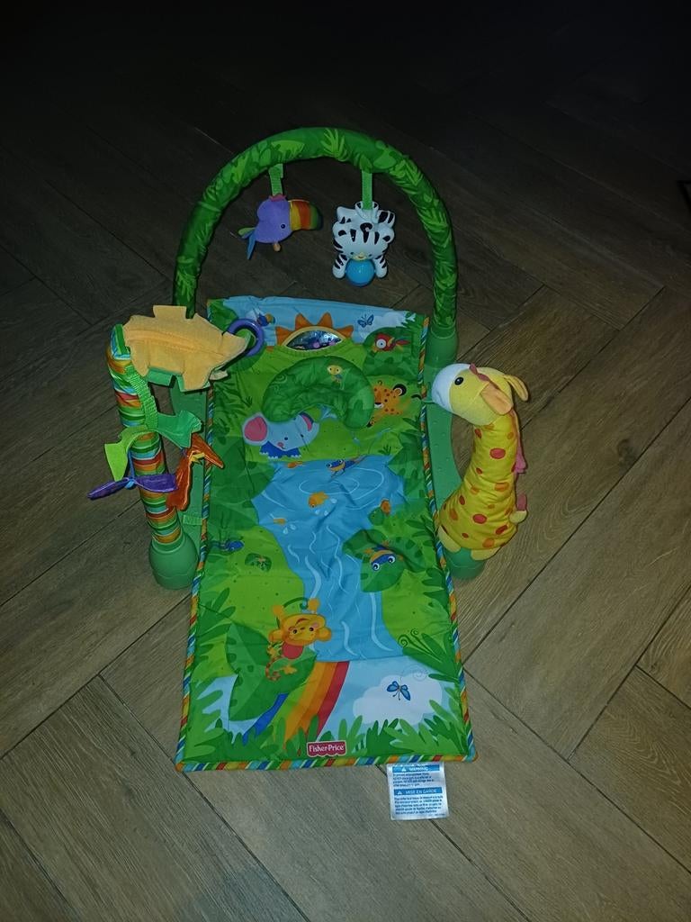 Fisher-Price Speelkleed met speelboog en geluid, Ophalen of Verzenden, Zo goed als nieuw, Overige typen, Met geluid