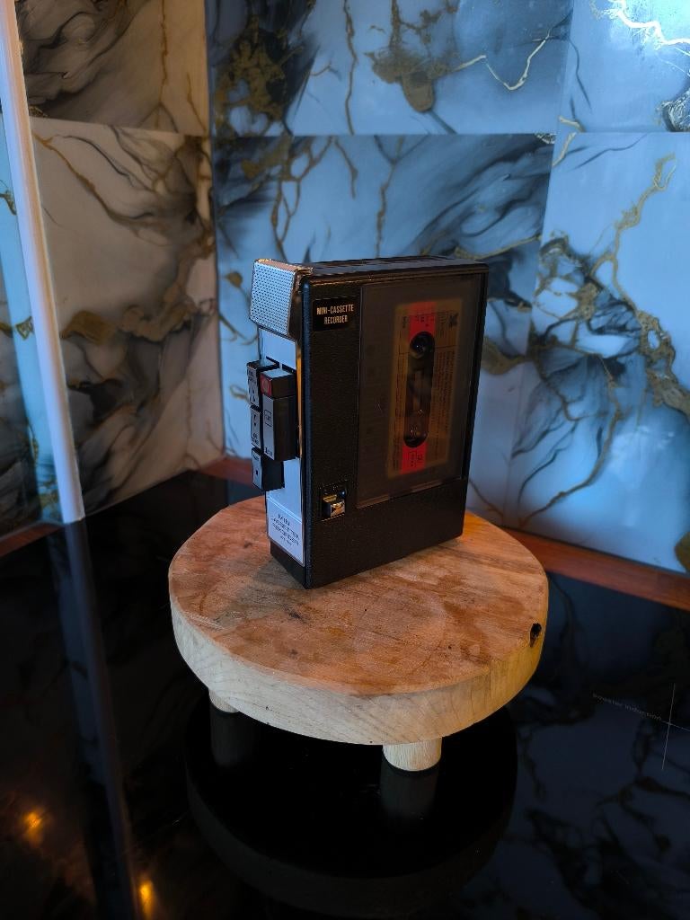 Vintage Cassette Recorder, Overige merken, Onbekend, Enkel, Ophalen of Verzenden