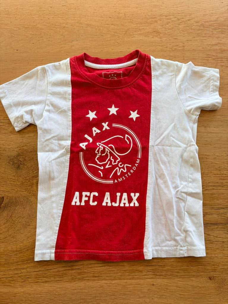 Ajax t shirt maat 116, Ophalen of Verzenden, Gebruikt, Jongen of Meisje, Shirt of Longsleeve
