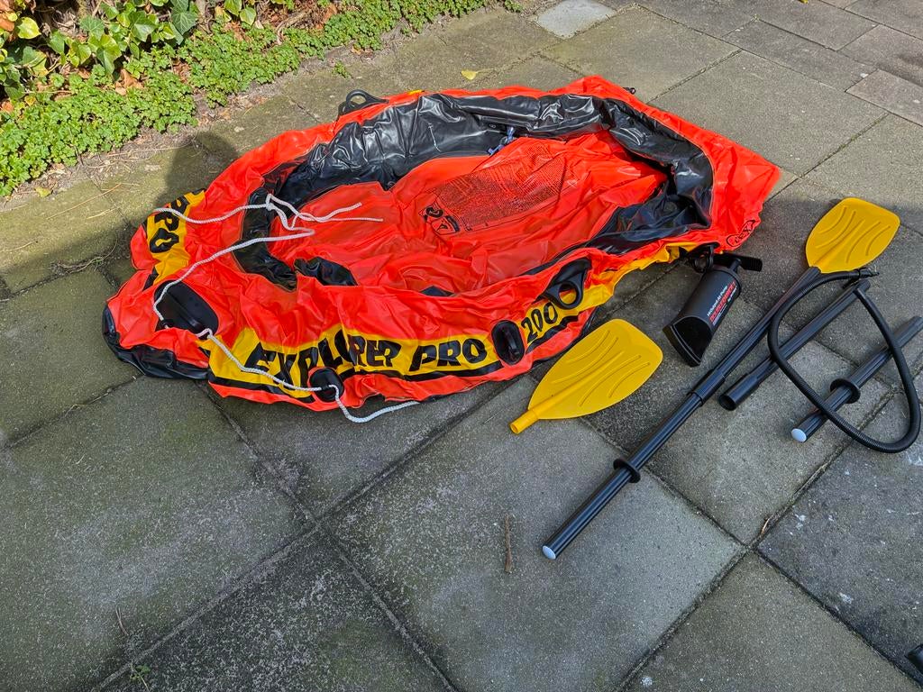 Opblaasboot Intex Explorer Pro 200, Ophalen, Nieuw