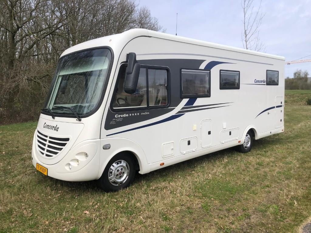 Camper Concorde Emotion i781L vol integraal bj 2014, Fiat, Vloeistofverwarming, Diesel, Achteruitrijcamera