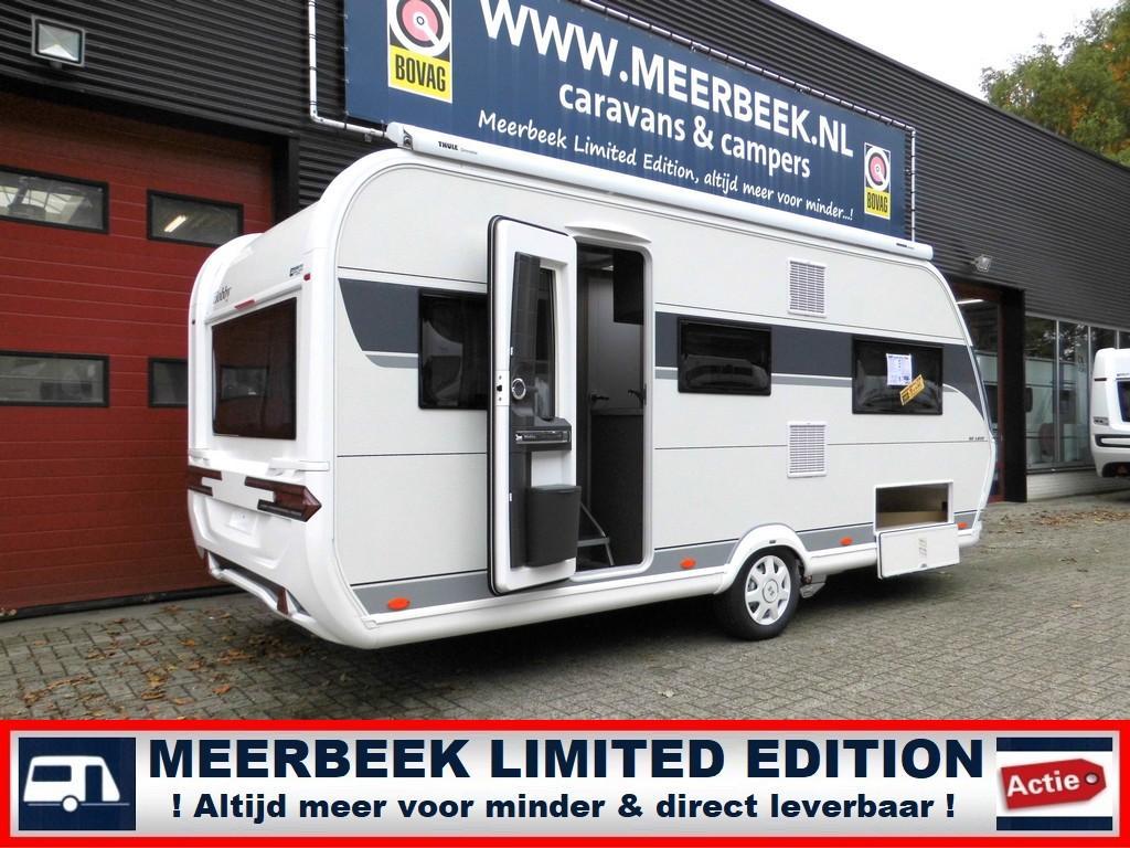 Hobby De Luxe 495 UL 4289,= KORTING +AIRCO +THULE +MOVER !, Schokbreker, Rondzit, Hobby, 5 tot 6 meter