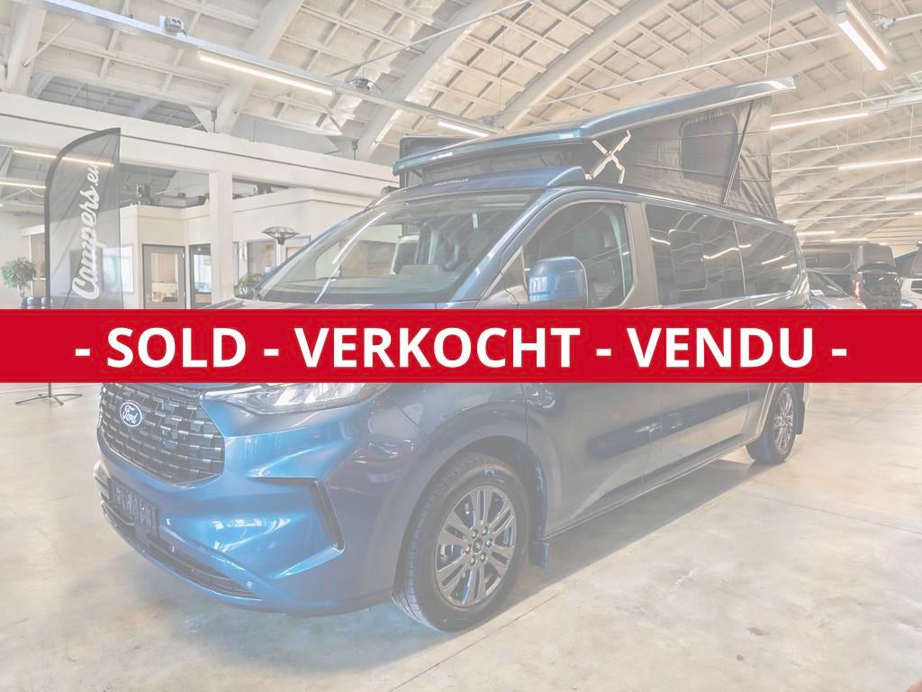 Ford Nugget L2 Titanium 170PK A8 AUT, Automaat, Buscamper of Camperbus, Navigatie, Bedrijf