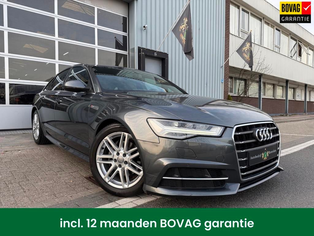 Audi A6 Limousine 1.8 TFSI S-tronic AUT LMV18/PDC/LEER/NAVI, 12 maanden, Gebruikt, Bedrijf, Sedan