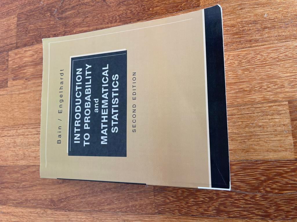 Introduction to prob. and math. statistics 9780534380205, Ophalen of Verzenden, Zo goed als nieuw, Natuurwetenschap