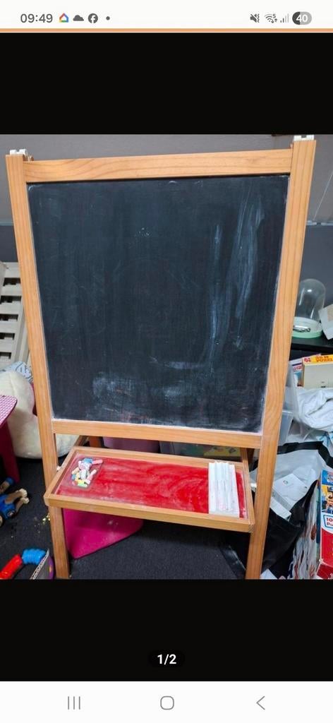 Ikea tekenbord, krijtbord en whiteboard, Ophalen of Verzenden, Gebruikt, Knutselen