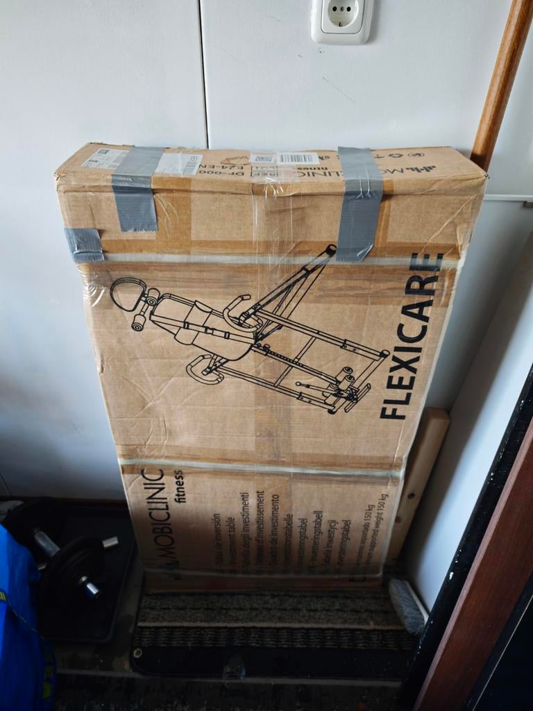 Mobiclinic Flexicare inversietafel, Sport en Fitness, Fitnessmaterialen, Ophalen of Verzenden, Nieuw