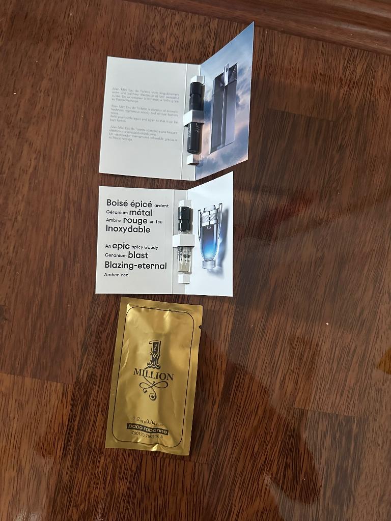 mugler paco rabanne sample parfum, Ophalen of Verzenden, Nieuw