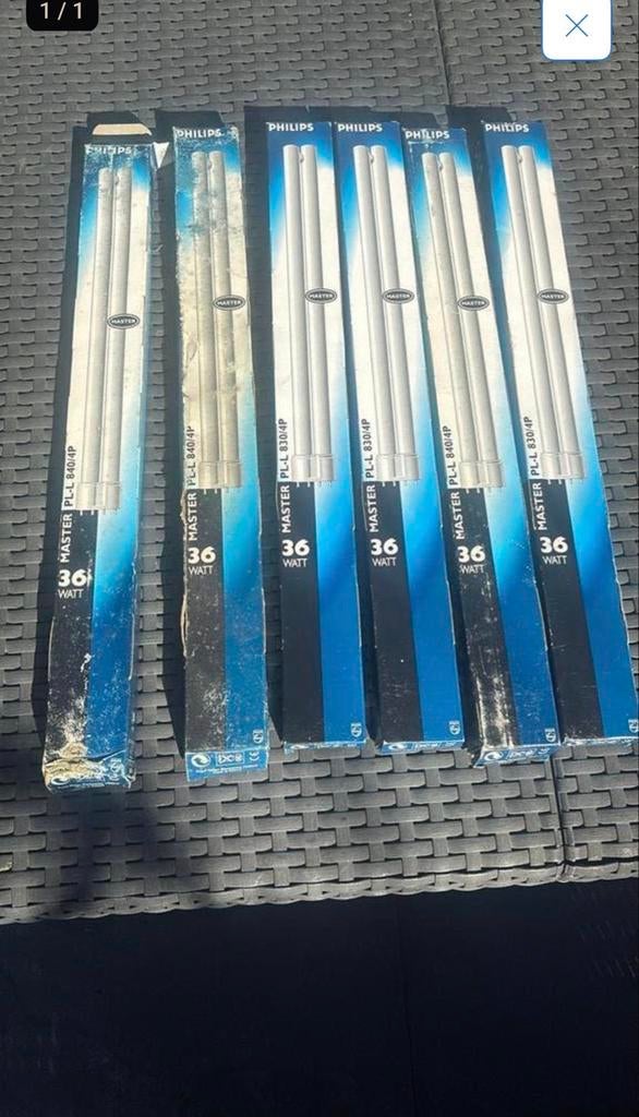 Philips Master PL-L 36 Watt lampen, Ophalen of Verzenden, Nieuw