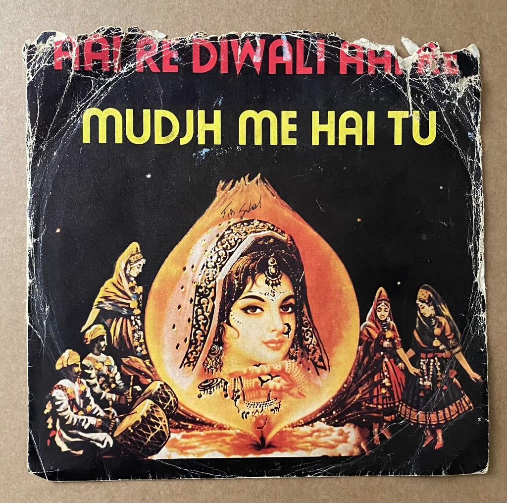 7” CHITRA & SUKY AKAL - Aai Re Diwali Aai Re ( 1977 NL), Gebruikt, Verzenden, Wereldmuziek, 7 inch