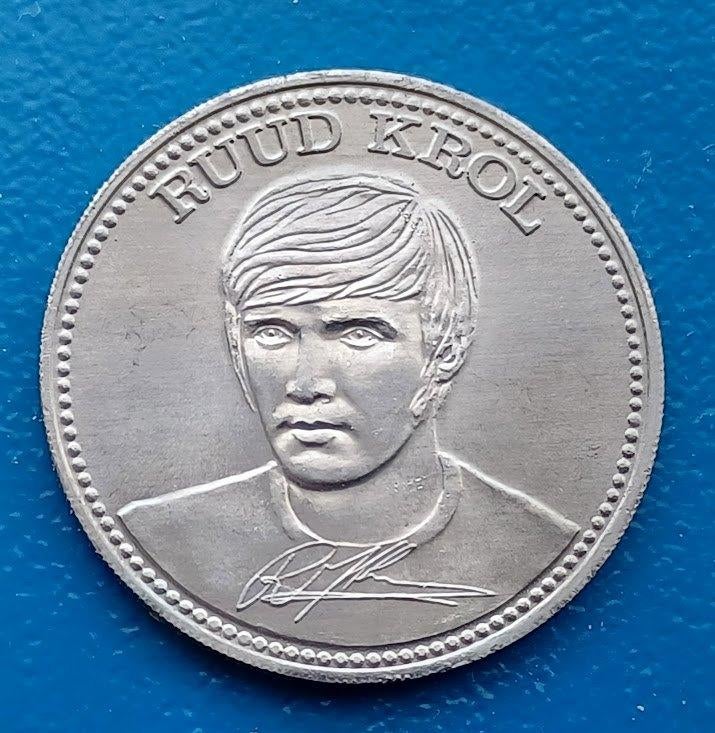 Penning - Ruud Krol Ajax - Shell 1970, Verzenden, Overige materialen, Nederland