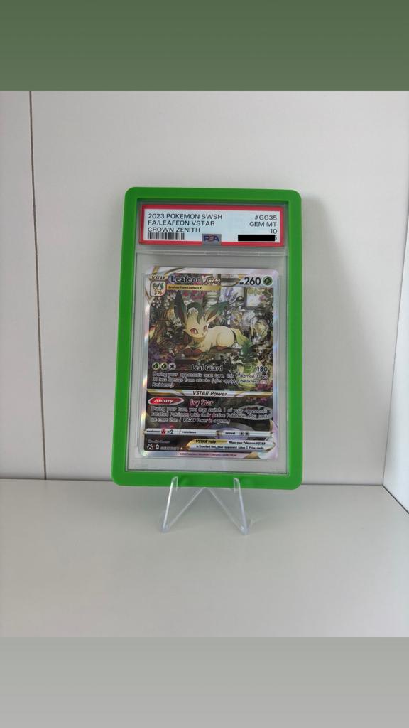 Leafeon VSTAR GG35 PSA 10, Ophalen of Verzenden, Zo goed als nieuw