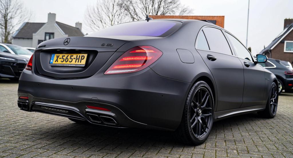 Mercedes-Benz S-klasse AMG 63 4Matic+ Lang Premium Plus | Bu, Automaat, Gebruikt, Zwart, Leder