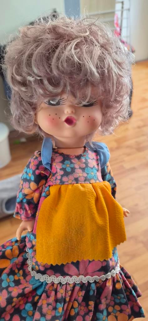 Vintage ari pop, Verzamelen, Poppen, Ophalen of Verzenden, Gebruikt, Pop