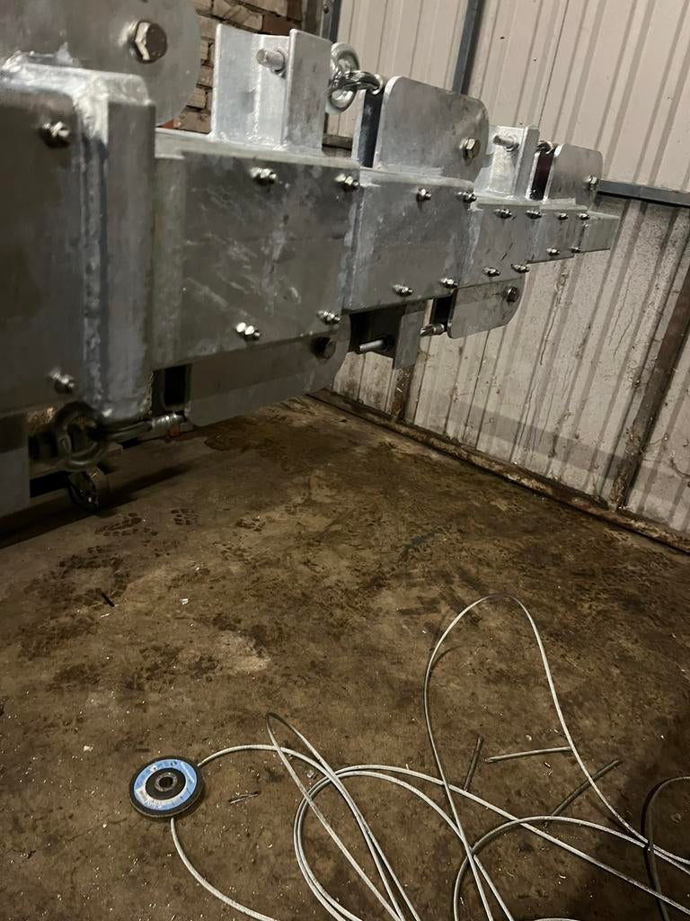 Kokermast 6x3 meter, Telecommunicatie, Antennes en Masten, Ophalen of Verzenden