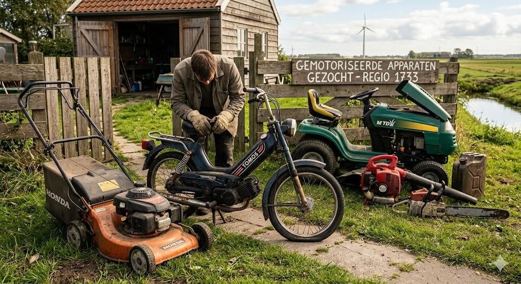 Gratis gemotoriseerde spullen GEZOCHT, Ophalen of Verzenden, Gebruikt, Overige typen, Overige merken