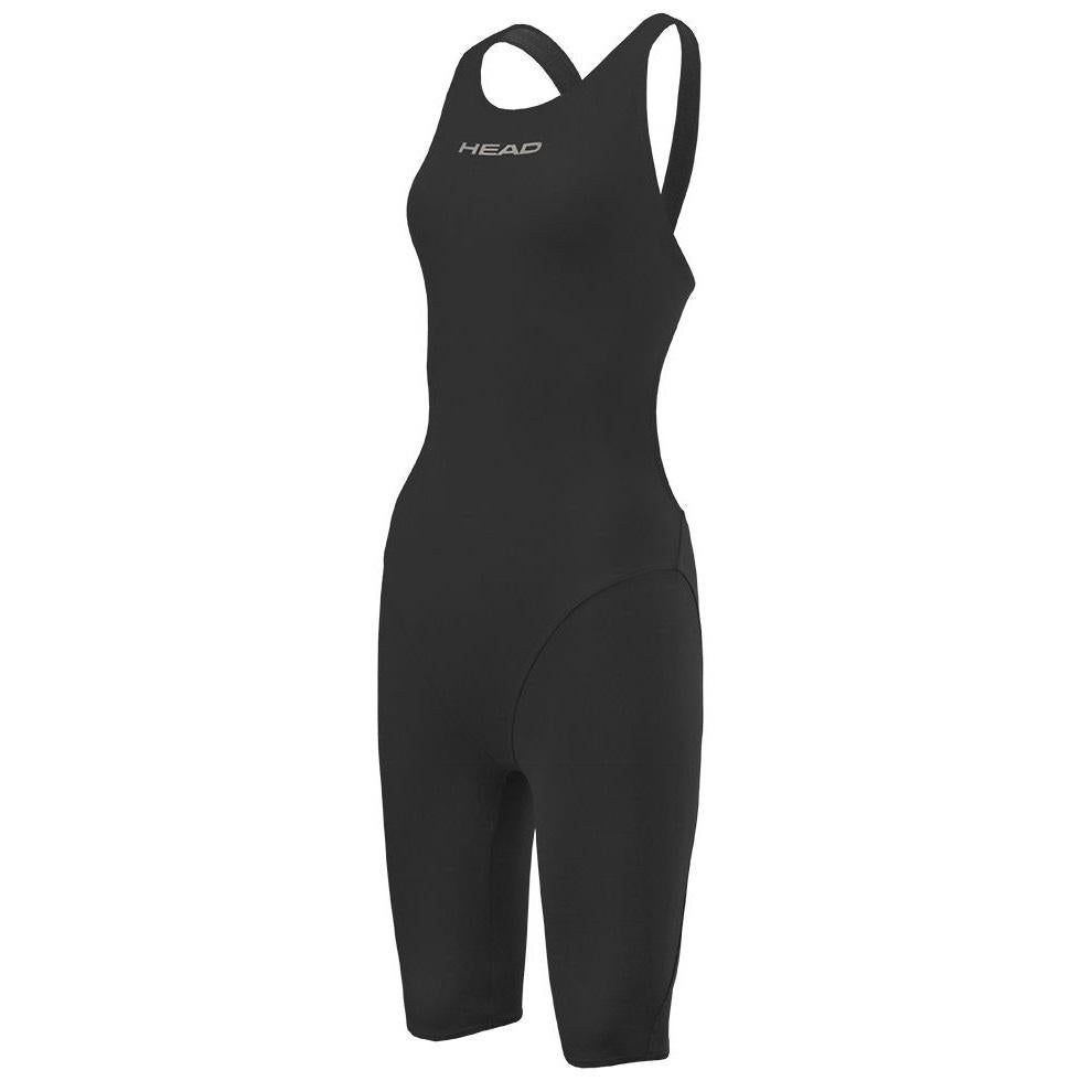 Nieuwe HEAD Liquidfire Power Open Back Kneesuit voor dames, Wuhrkopfweg A-6921 Kennelbach, Oostenrijk, Zwart, Nieuw, Badpak