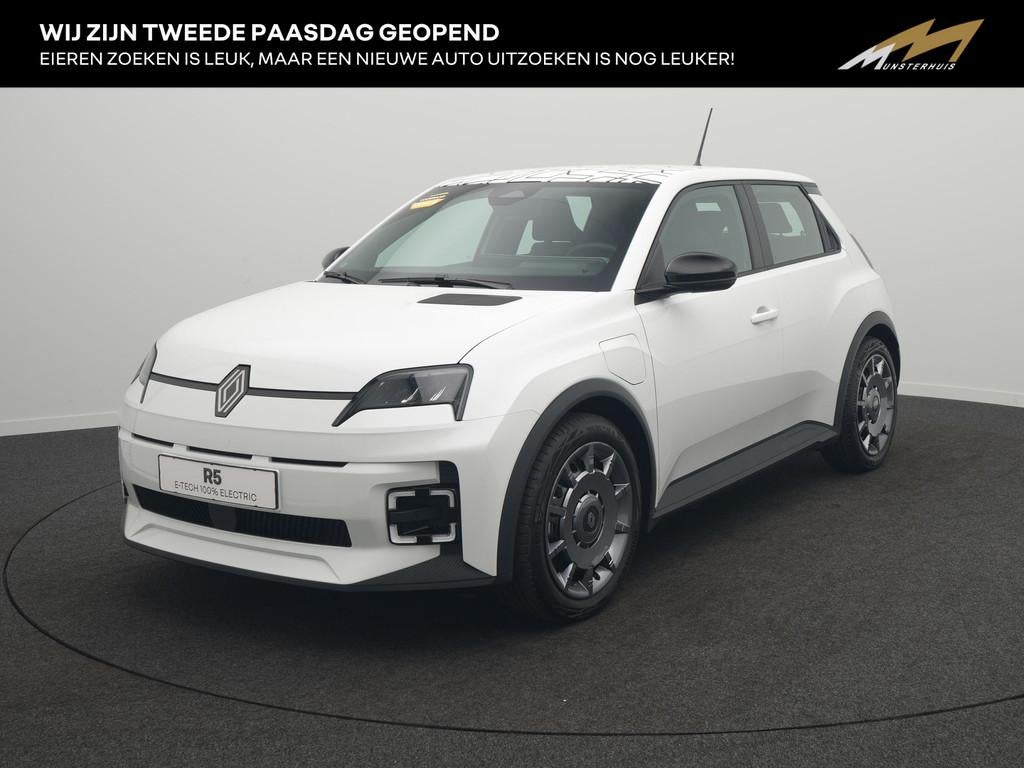 Renault 5 urban range evolution 40 kWh - Pack Winter - Demo, Auto's, Renault, Stof, Zwart, Origineel Nederlands, Onderhoudsboekje