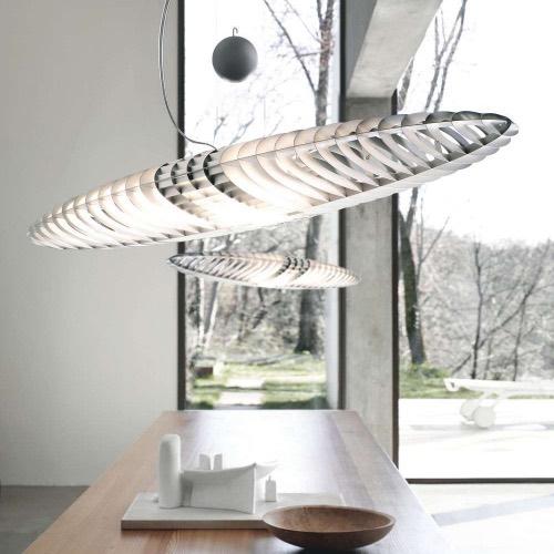 Design hanglamp Luceplan Queen Titania, Ophalen, Zo goed als nieuw, Metaal, Minder dan 50 cm