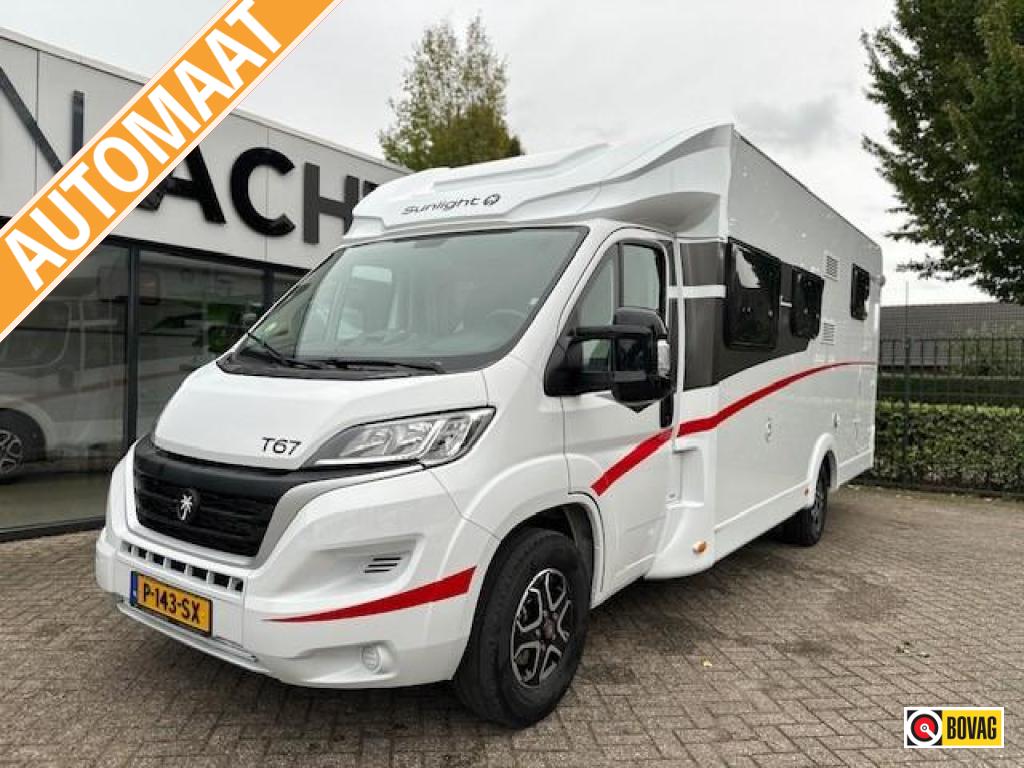 Sunlight T67 5P - Automaat - Navi, Standaard zit, Sunlight, Ringverwarming, Fiat