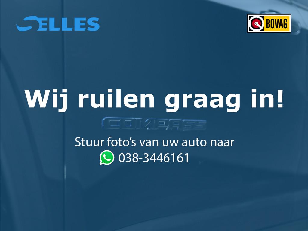 Jeep Compass 4xe 190 Plug-in Hybrid Electric Night Eagle | A, Auto's, Jeep, Automaat, Leder en Stof, Zwart, Bedrijf