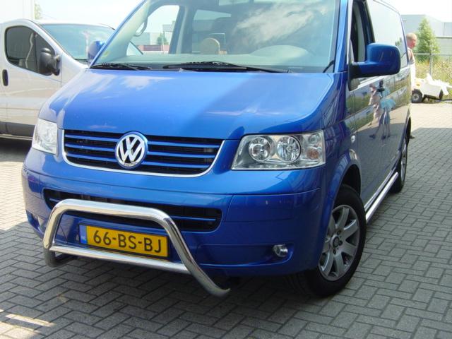 VW T5 Pushbar zonder Carterbeschermer