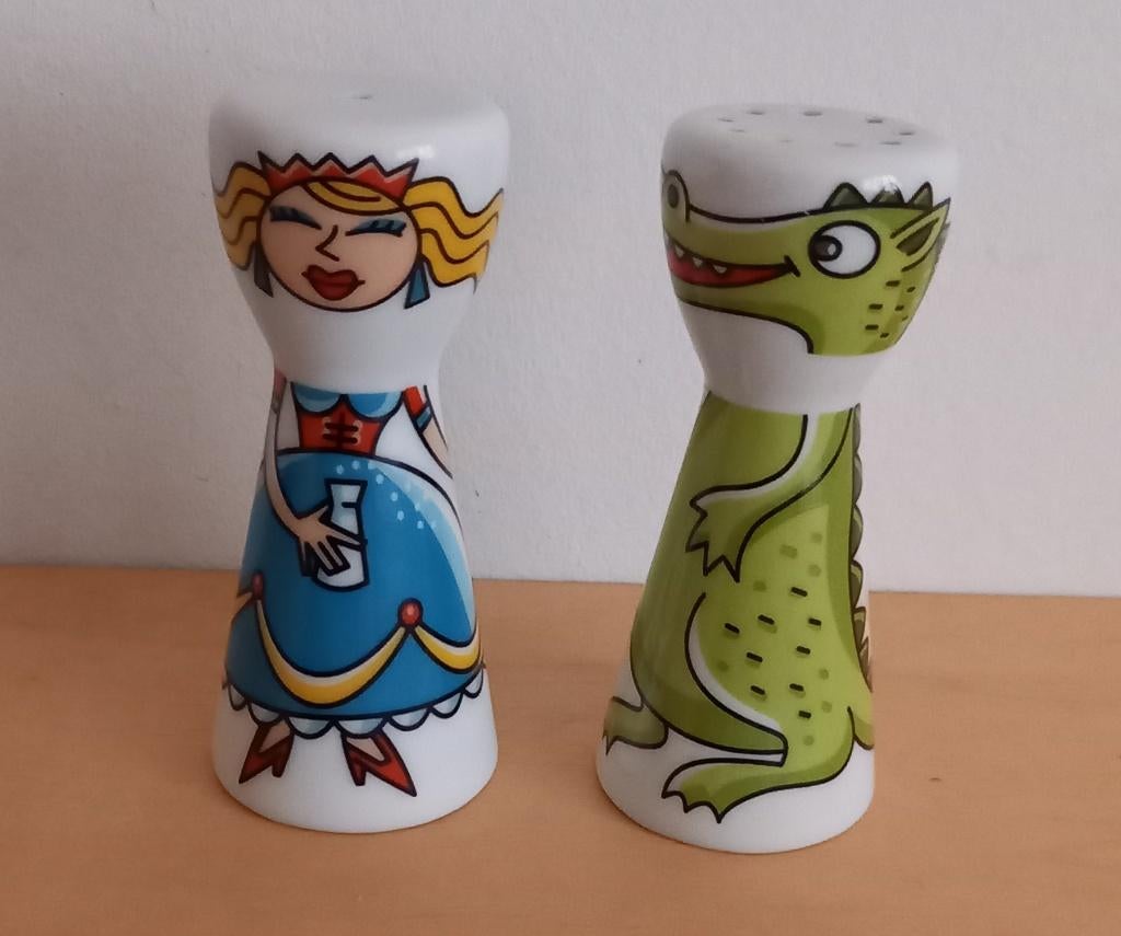 Ritzenhoff, Thomas Marutschke, peper en zout stel strooier, Antiek en Kunst, Verzenden