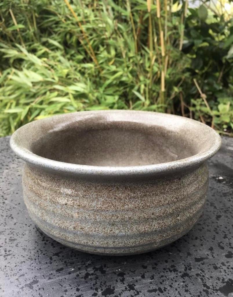 Vintage bloempot 9/18cm uniek glazuur fiverse bonsai lage, Tuin en Terras, Bloempotten, Overige materialen, Rond, Binnen, Ophalen of Verzenden