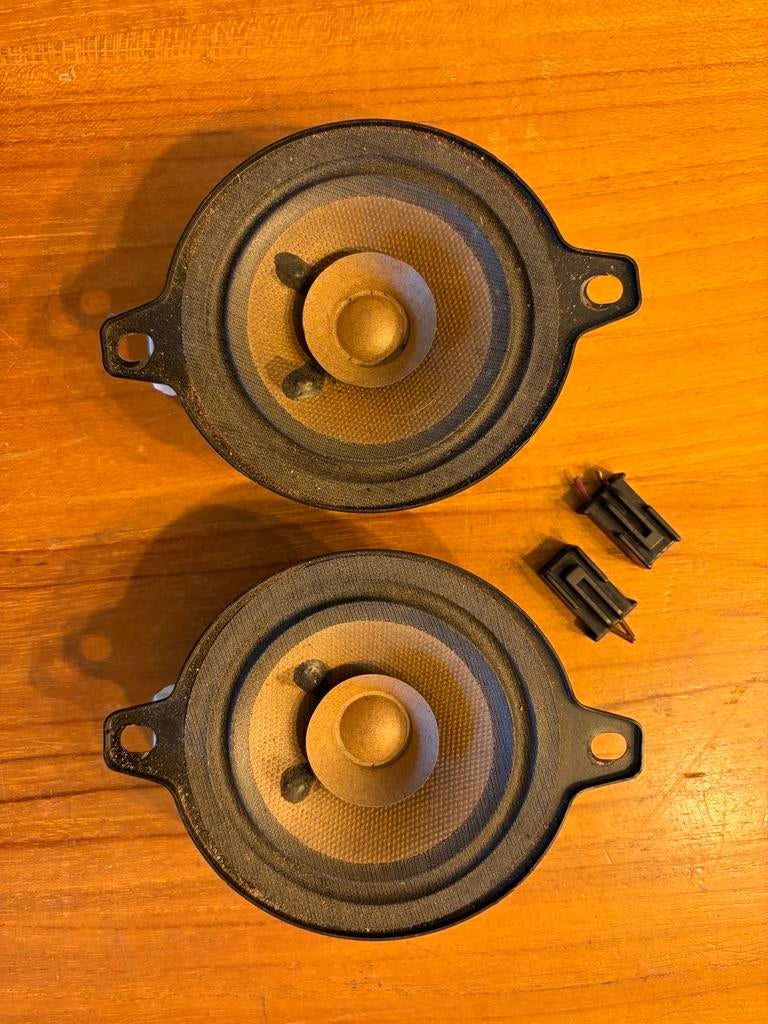 Saab 9-3 Dashboard Speakers met Stekker, Auto diversen, Autospeakers, Gebruikt, Ophalen of Verzenden