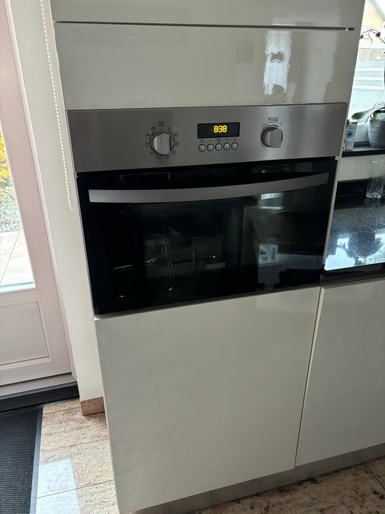 Zanussi combi oven met magnetron, Gebruikt, Oven, Inbouw, Magnetronfunctie