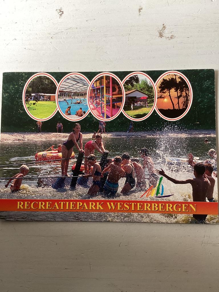 Ansichtkaart Recreatiepark Westerbergen in Echten, Verzenden, 1980 tot heden, Gelopen, Drenthe