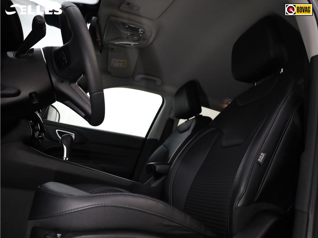 Jeep Compass 4xe 190 Plug-in Hybrid Electric Night Eagle | A, Auto's, Jeep, Automaat, Leder en Stof, Zwart, Bedrijf