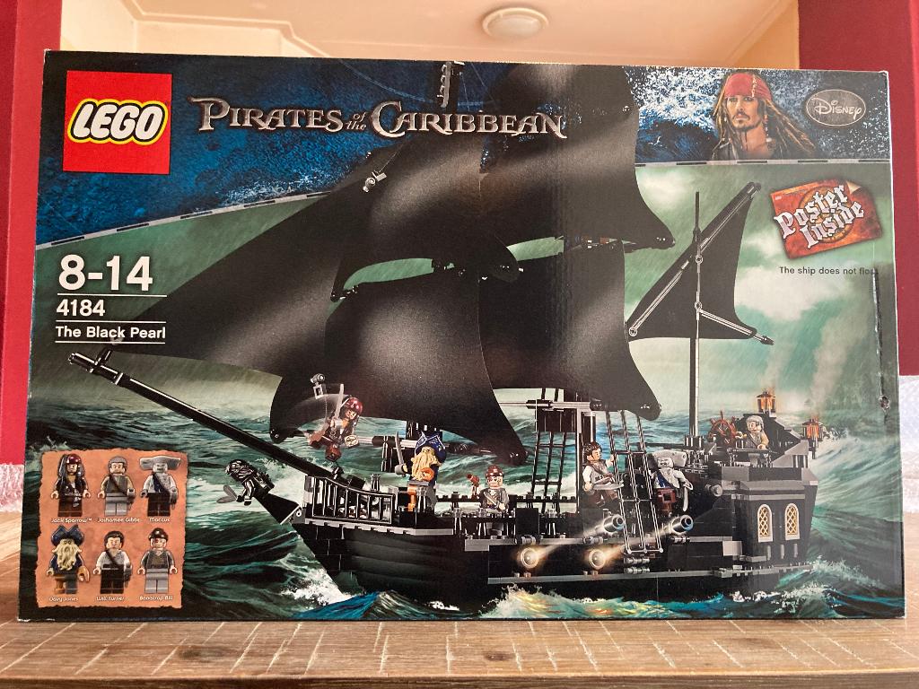 Lego 4184, Nieuw, MISB, lichte scheur., Kinderen en Baby's, Speelgoed | Duplo en Lego, Ophalen of Verzenden, Nieuw, Complete set