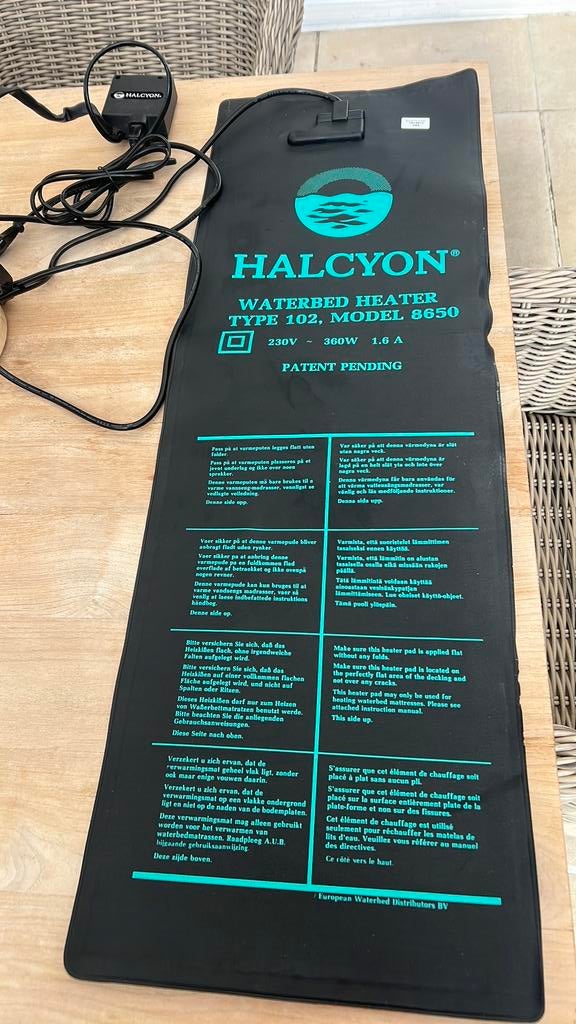 Waterbed verwarming, Huis en Inrichting, Slaapkamer | Waterbedden, Ophalen of Verzenden, Zo goed als nieuw, Eenpersoons