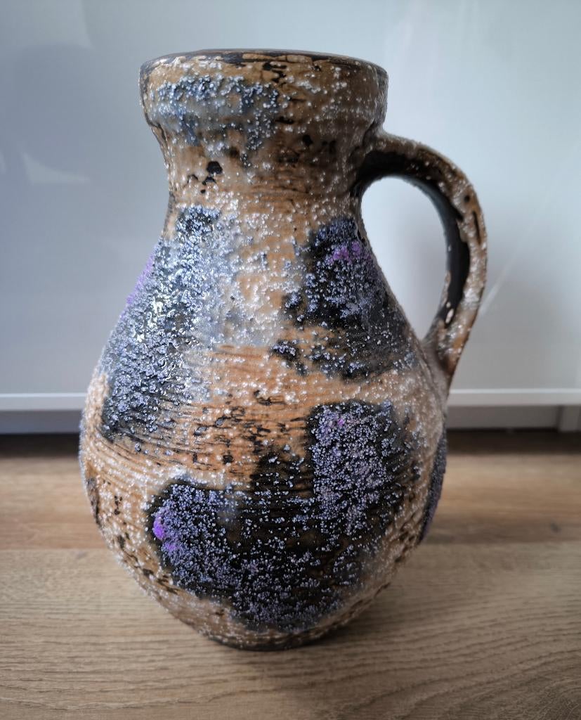 Vintage Fat Lava Vaas 7316-25 Carstens Tonnieshof W Germany, Ophalen of Verzenden