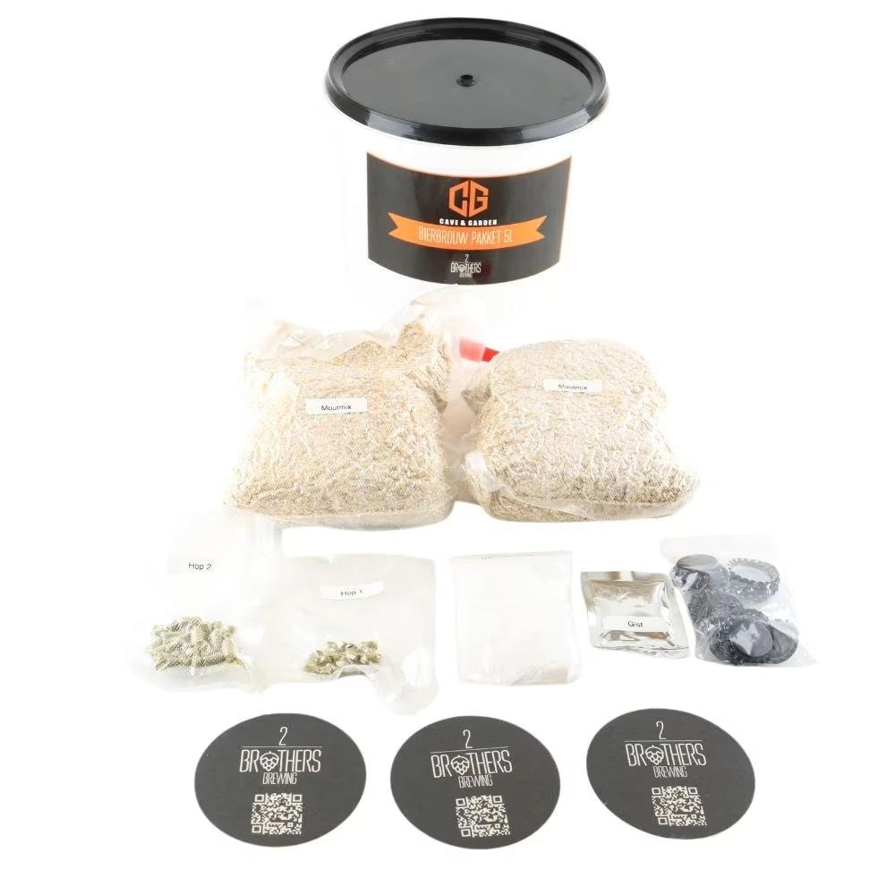 Zelf Bier Brouwen Pakket Compleet - Blond 5L - Cadeau Tip, Verzenden, Nieuw, Overige onderwerpen