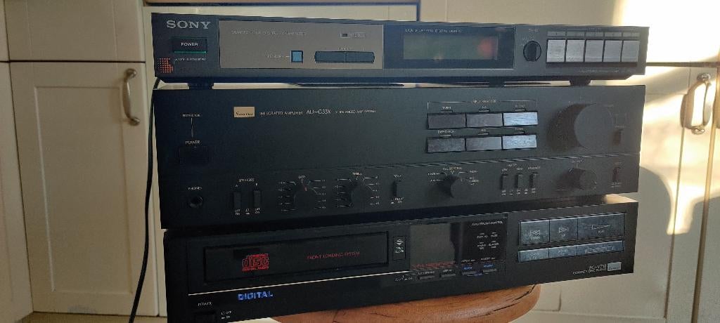 versterker SANSUI AU-G-33X INTEGR AMPLIFIER plus tuner en cd, Ophalen of Verzenden, Zo goed als nieuw, Overige merken