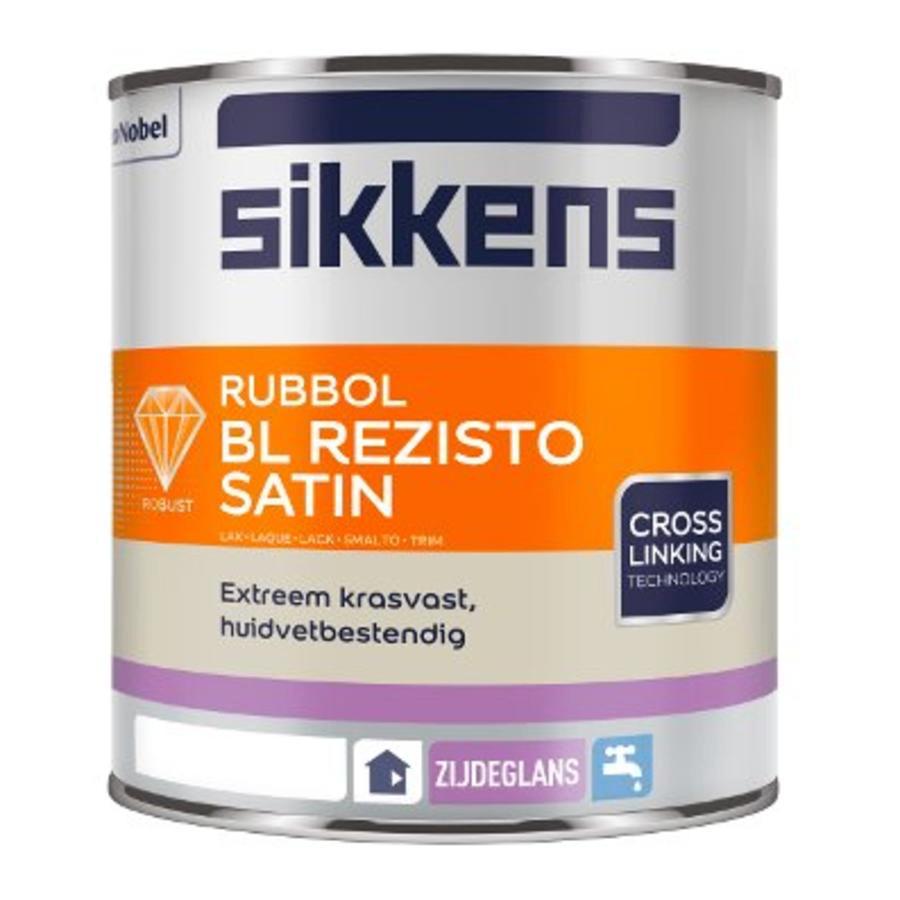 Sikkens Rubbol BL Rezisto Satin 1L  - Wit of RAL 9010, 9016, -, Wit, -, Nieuw