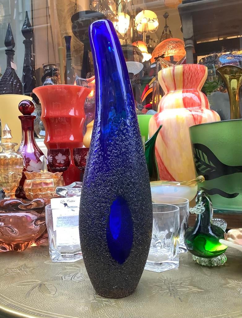 Moonlanding glazen vaas Kosta Boda, Antiek en Kunst, Antiek | Glas en Kristal, Ophalen of Verzenden