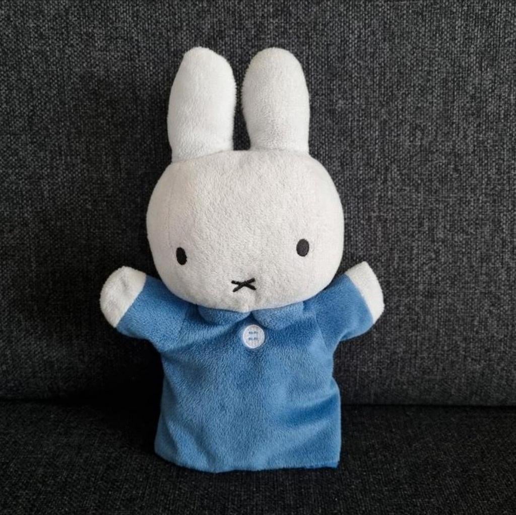 Nijntje handpop poppenkastpop, Ophalen of Verzenden, Konijn