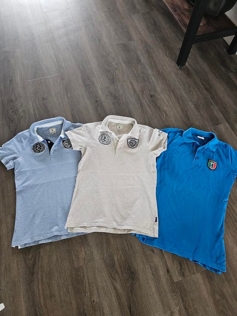 3 mooie polo s v cavallaro maat s 9.95 pst, Kleding | Heren, Polo's, Blauw, Ophalen of Verzenden, Zo goed als nieuw, Maat 46 (S) of kleiner