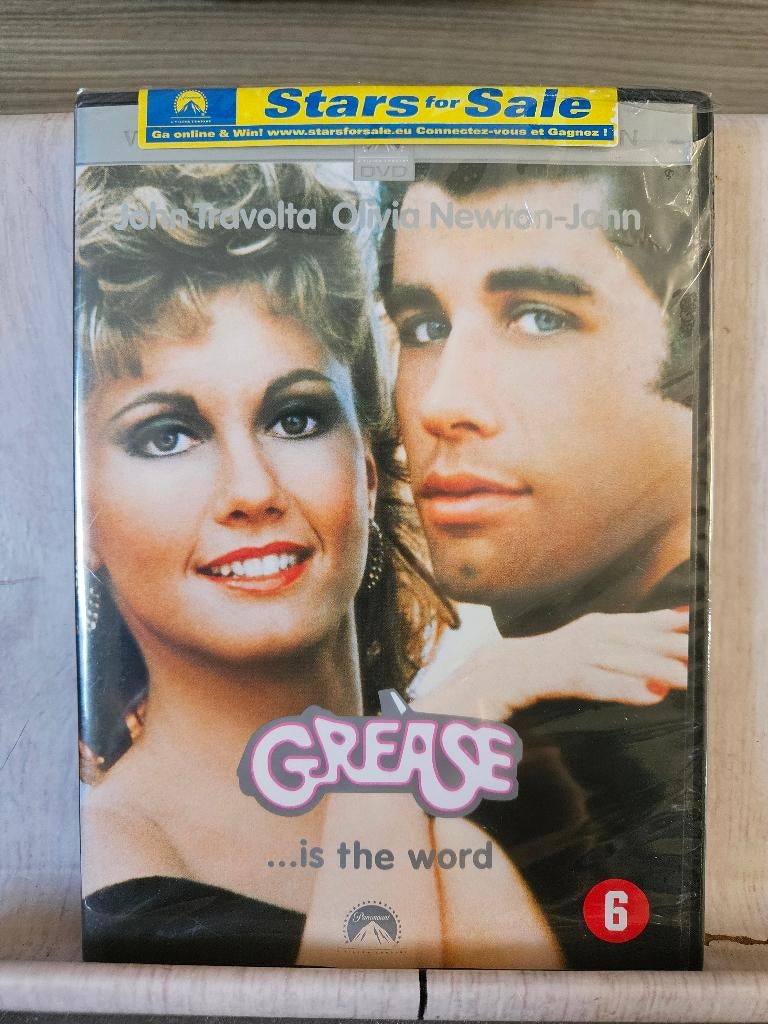 GREASE (1978) John Travolta / Olivia Newton John Dvd NIEUW, Vanaf 6 jaar, Ophalen of Verzenden, Nieuw in verpakking, Drama
