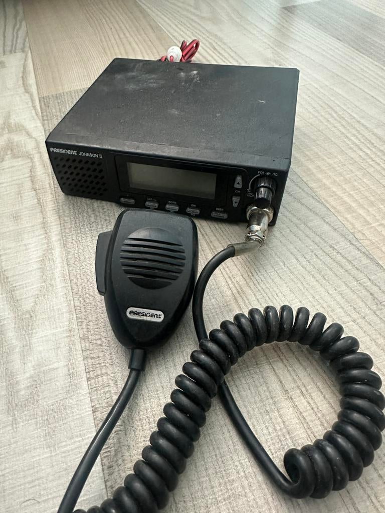 President Johnson 2 & President Barry am/fm radio, Telecommunicatie, Zenders en Ontvangers, Ophalen of Verzenden, Gebruikt, Zender en Ontvanger