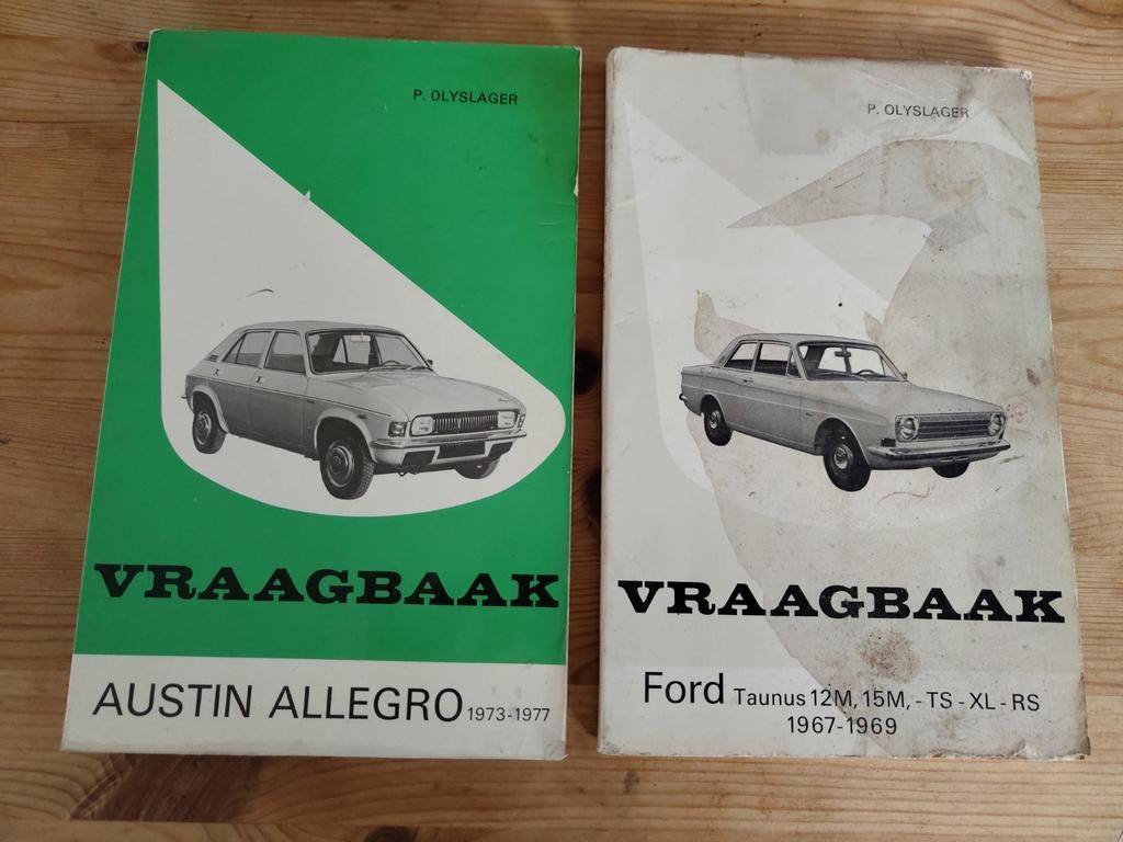 Diverse vraagbaak en andere instructieboekjes oldtimers, Auto diversen, Handleidingen en Instructieboekjes, Ophalen of Verzenden