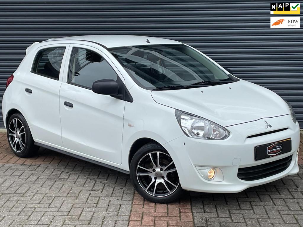 Mitsubishi Space Star 1.0 Inform Airco | Bluetooth | Nwe Apk, Auto's, Mitsubishi, Voorwielaandrijving, Euro 5, Stof, Gebruikt