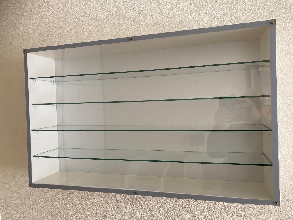 Vitrinekast, Huis en Inrichting, Kasten | Vitrinekasten, Ophalen, Met plank(en), Overige materialen, 50 tot 100 cm