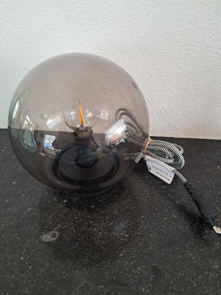 Ikea tafellamp Fado, Ophalen of Verzenden, Zo goed als nieuw, Glas, Minder dan 50 cm