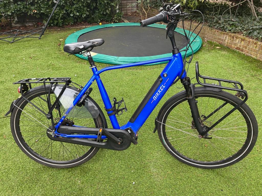 Bikkel Tuba E-Bike Stadsfiets - Grote Accu, Framemaat 57, Fietsen en Brommers, Gebruikt, 50 km per accu of meer, 55 tot 59 cm