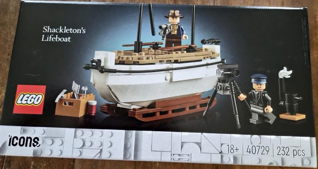 Lego Icons 40729 Shackleton's Lifeboat uit 2024 - Nieuw!, Lego, Nieuw, Ophalen of Verzenden, Icons